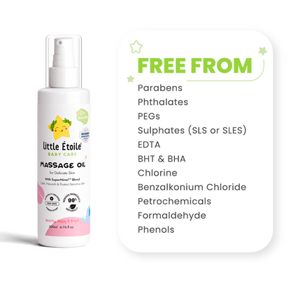 Massage Oil For Delicate Skin (0+ Months)