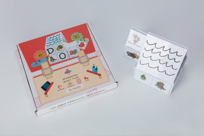 20 pcs Magic Tiles and 36 Reusable Stickers