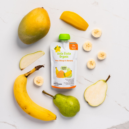Organic® Baby food Puree Pouch 120g - Pear, Mango & Banana