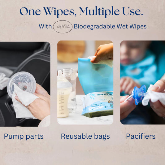 Plant-Based Breast Pump Wipes