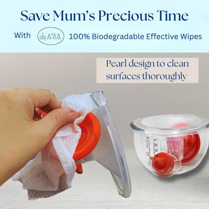 Plant-Based Breast Pump Wipes