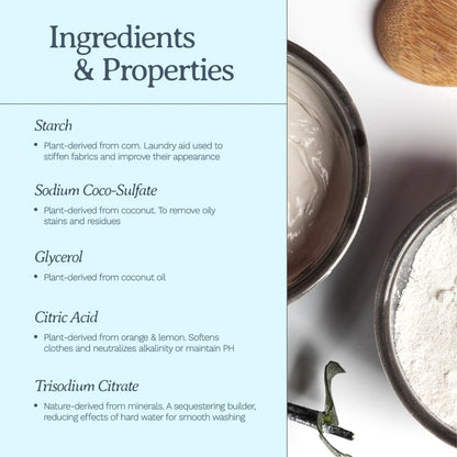 Organic Plant-Based Baby Laundry Detergent Sheet
