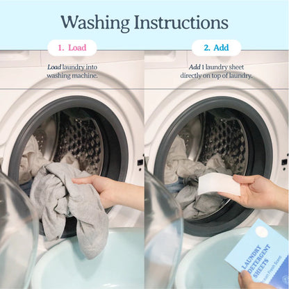 Organic Plant-Based Baby Laundry Detergent Sheet