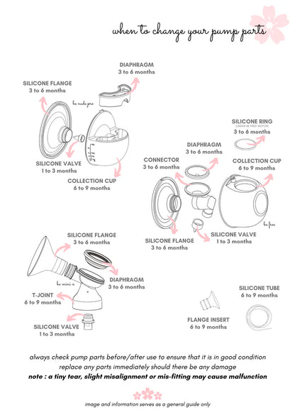 BE Nude Pump Parts