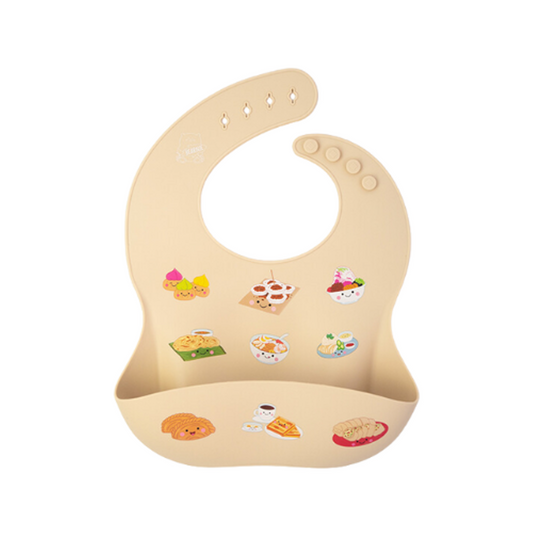 Little Bearnie Silicone Bib - Singapore Local Foodies
