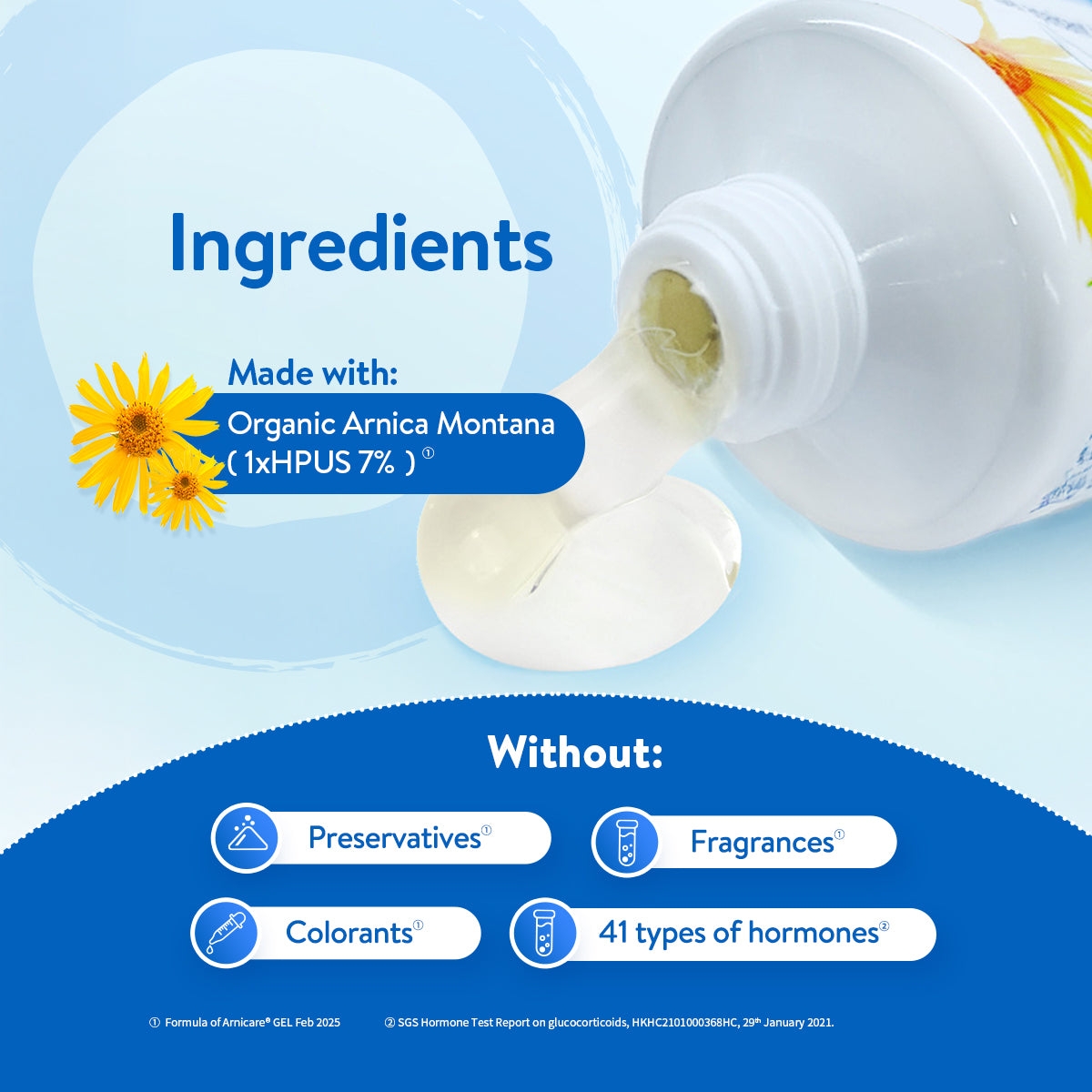 Boiron Arnicare Gel - Arnica Gel for Muscle and Pain Relief. Soothe Aches, Swelling, Bruises.