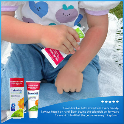 Boiron Calendula Gel - Soothing and Calming Gel For Heals Skin Irritations, Reduce Redness & Swelling