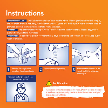 Boiron Oscillococcinum - For Cold and Flu Symptoms, Cough and Fever Relief, Natural and Non-Drowsy