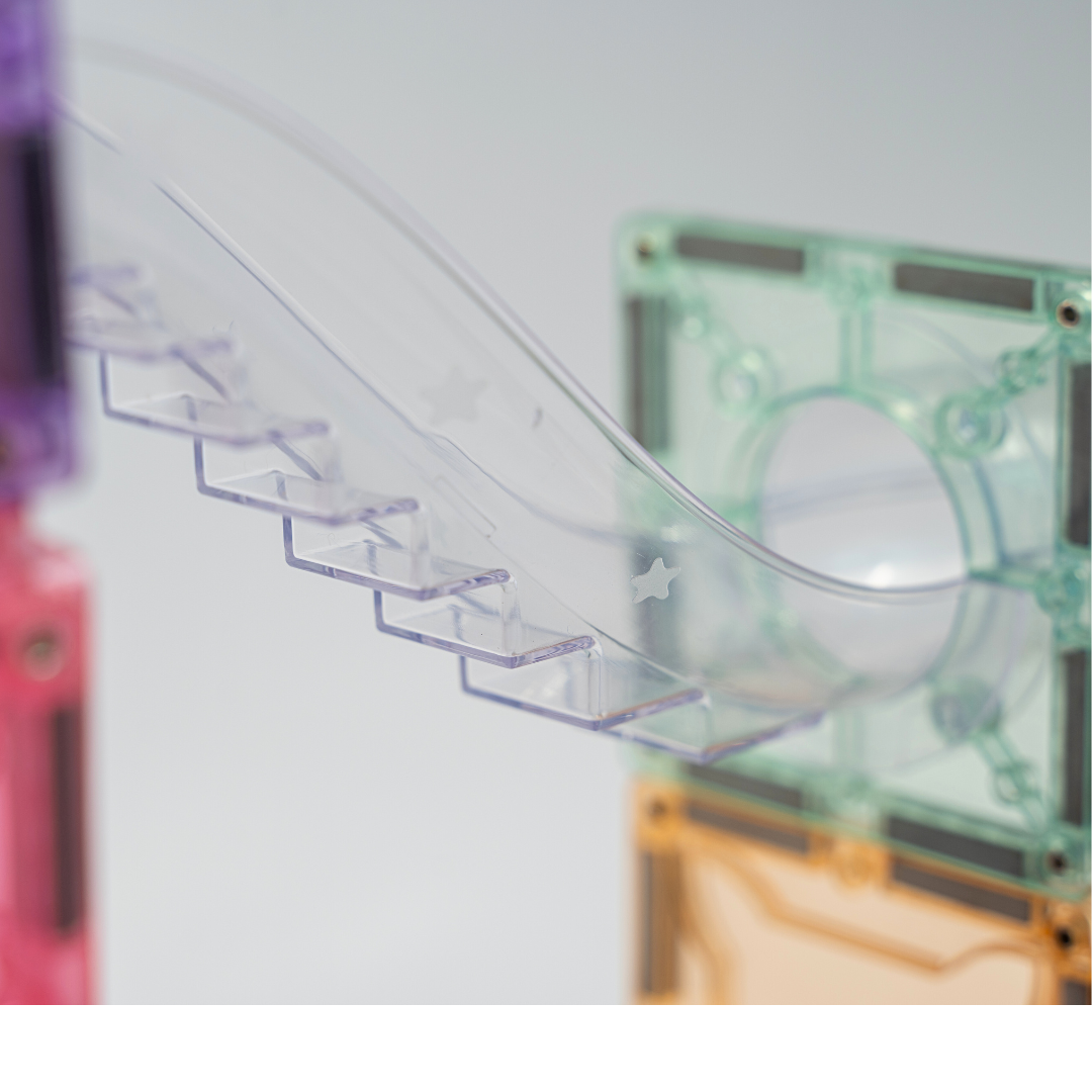120 pcs Transparent Tubes Marble Run