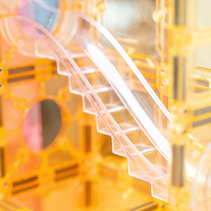 120 pcs Transparent Tubes Marble Run