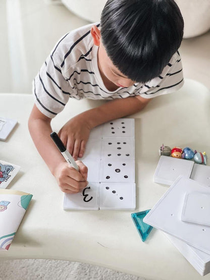 20 pcs Magic Tiles and 36 Reusable Stickers