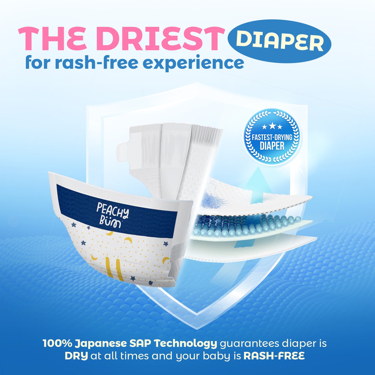 Christmas Bundle: 3 pack of Diapers + 1 Full Size Laundry Sheets