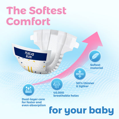 Christmas Bundle: 3 pack of Diapers + 1 Full Size Laundry Sheets