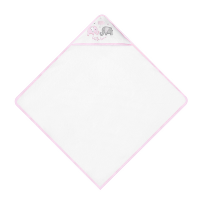 MOTHER'S CHOICE 100% Cotton Hooded Towel with 5 Face-Cloths