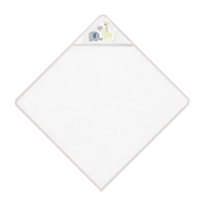 MOTHER'S CHOICE 100% Cotton Hooded Towel with 5 Face-Cloths