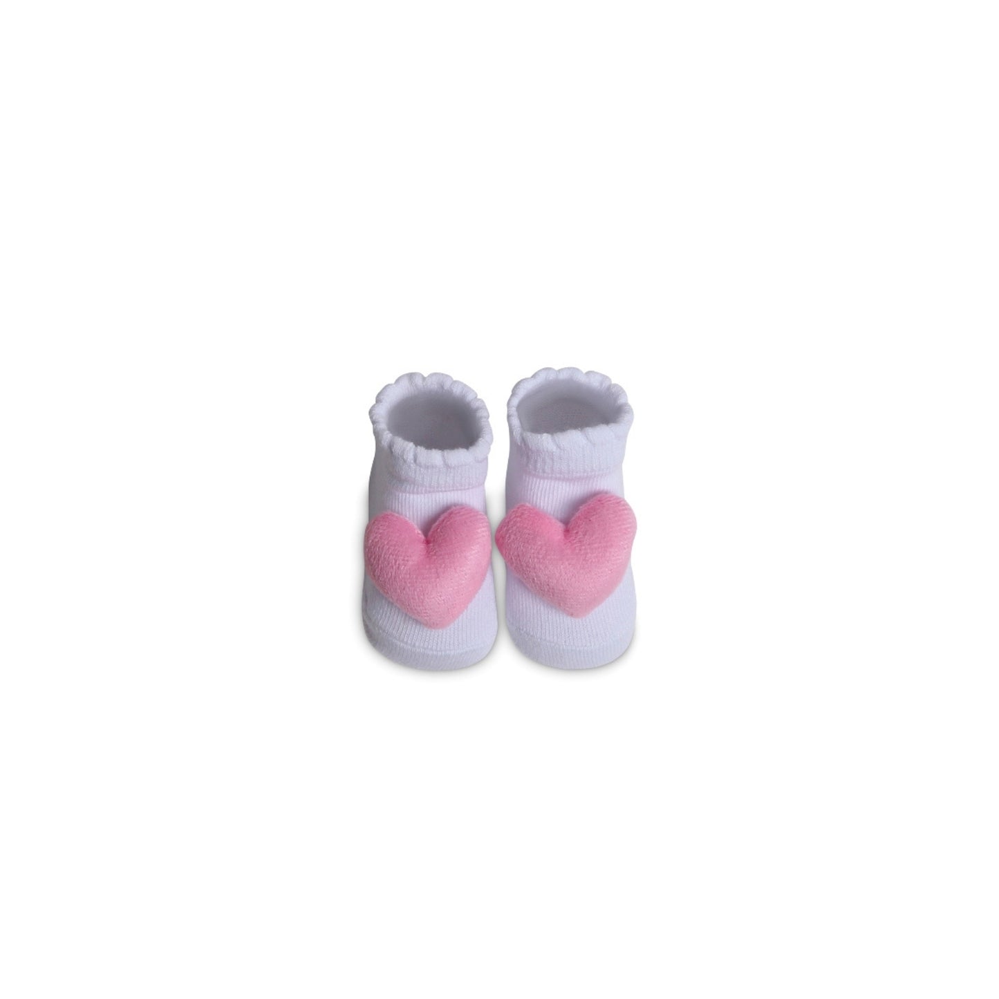 MOTHER"S CHOICE 2-Pc Cotton Newborn Baby Hat and Socks Set
