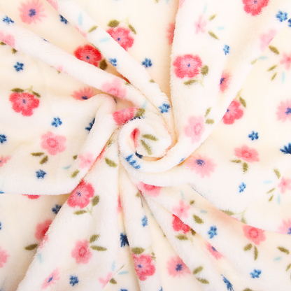 MOTHER'S CHOICE Baby Coral Fleece Blanket (Flora)