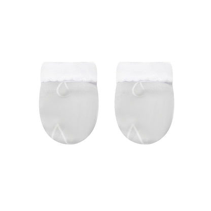 INFANCIE 3-Pc Bamboo Cotton Newborn Baby Booties, Mittens and Hat Gift Set