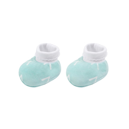 INFANCIE 3-Pc Bamboo Cotton Newborn Baby Booties, Mittens and Hat Gift Set