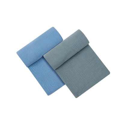 INFANCIE 2-Pc OrganicCotton Baby Muslin Blanket Gift Set