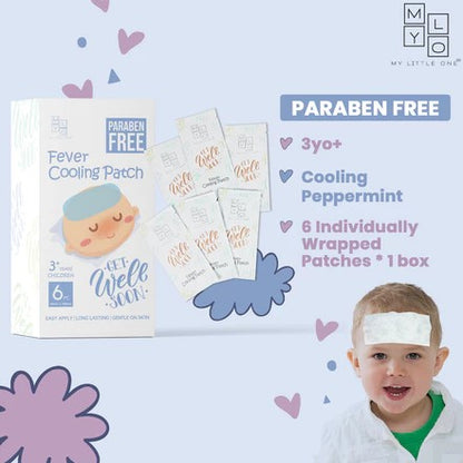 MyLO GWS Paraben Free Fever Cooling Patch