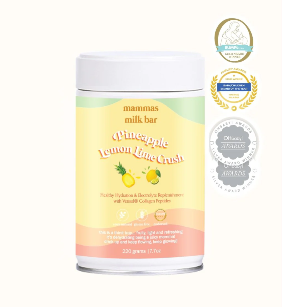 Pineapple Lemon & Lime Crush Hydration Electrolyte Drink with Verisol® Collagen