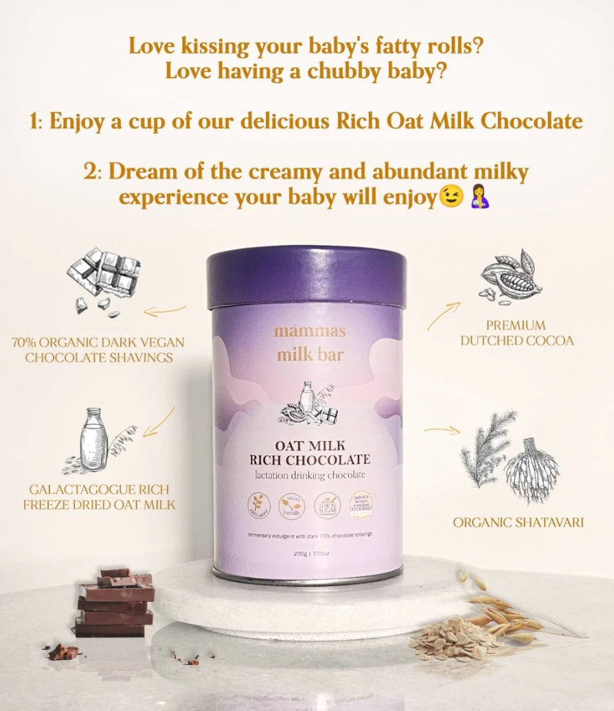 Lactation Oat Milk Rich Chocolate