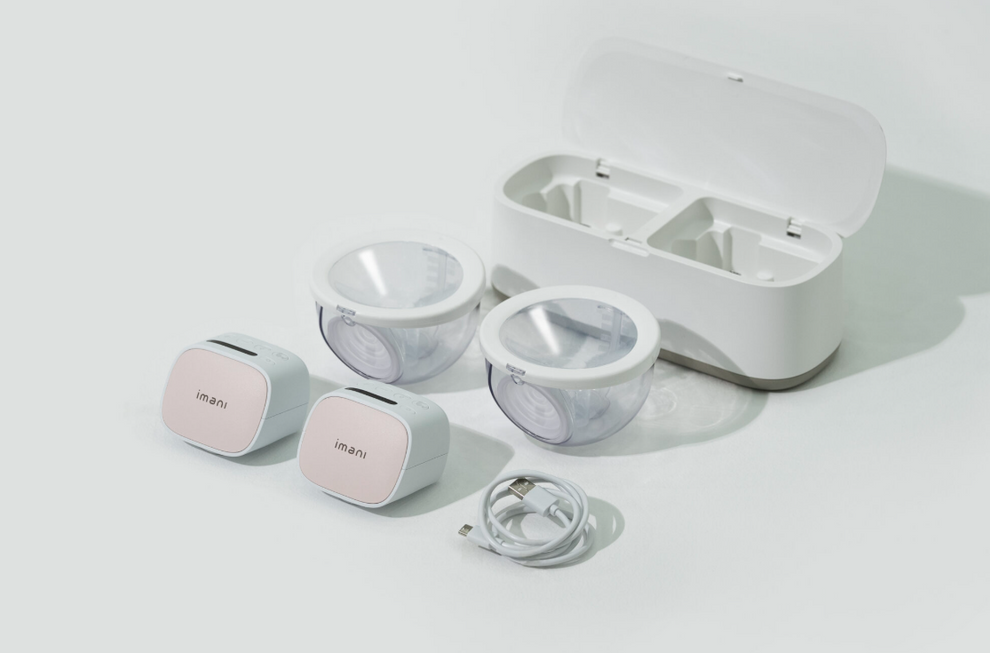 imani i2Plus Pro Breast Pump (One pair) + Dual Charging Dock – Go!Mama ...