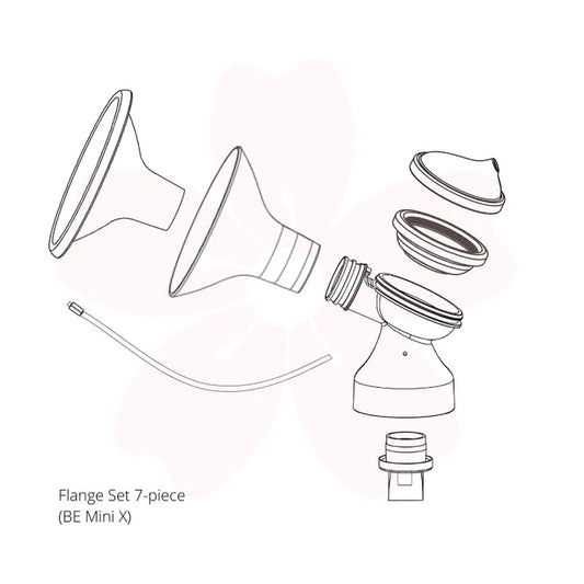 Silicone Handsfree Flange Set
