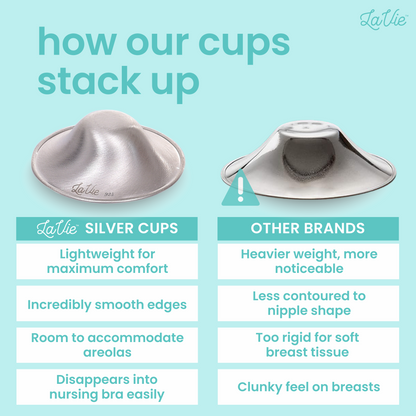 Lavie Silver Nursing Cups
