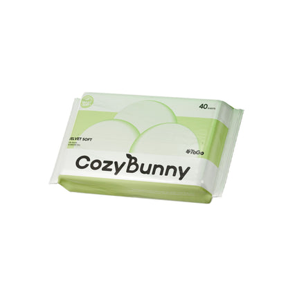 CozyBunny Velvet Soft Facial Tissues (To-Go) - 8 x 40 Sheets (4 Ply)