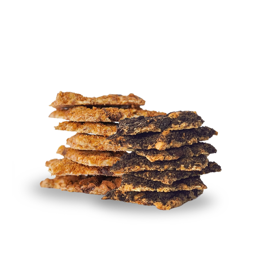 Healthy Nutty Low Sugar Flat Cookies (with Almond & Macadamia)