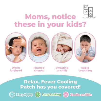 MyLO GWS Paraben Free Fever Cooling Patch